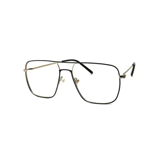 Buy Silver Black Modern Turban Eyeglasses Online