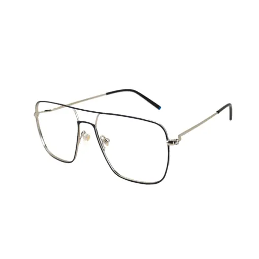 Buy Silver Blue Modern Turban Eyeglasses Online