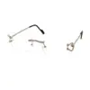 Silver Rimless Eyeglasses At chashma