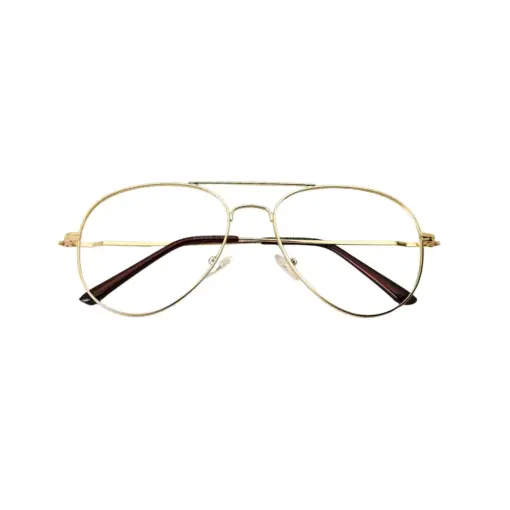 Golden Turban Aviator Eyeglasses