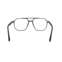Grey Aviator Clip-on Eyeglasses