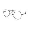 Gun Metal Aviator Eyeglasses online at chashmah