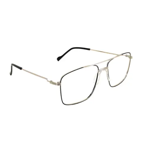 Silver Comfort Turban Eyeglasses