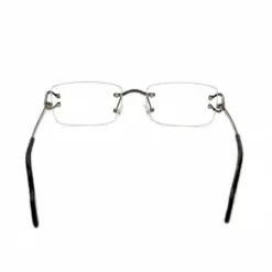 Silver Rimless Eyeglasses at chashmah