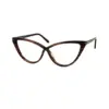 Brown Bold Cat-eye Frame at chashmah