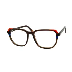 Brown Geometric Fashion Glasses at chashma