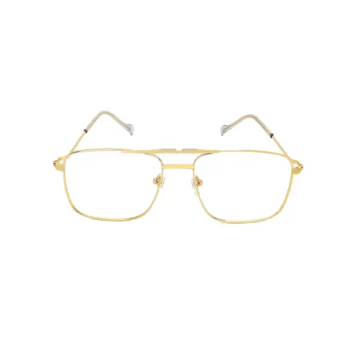 Golden Turban Fit Clip-on Eyeglasses at chashmah