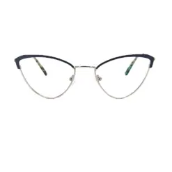 Silver Cat-eye Metal Eyewear online at chashmah