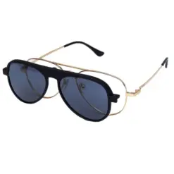 Golden Turban Fit Clip-on Eyeglasses at chashmah