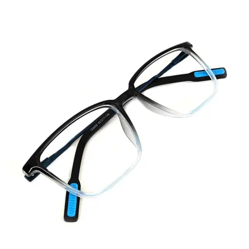 Buy Black Blue Duo Eyeglasses Online at Chashmah.com
