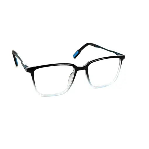 Buy Black Blue Duo Eyeglasses Online at Chashmah.com