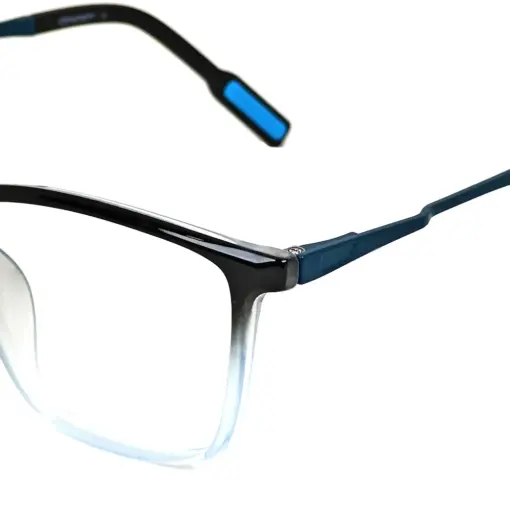 Buy Black Blue Duo Eyeglasses Online at Chashmah.com