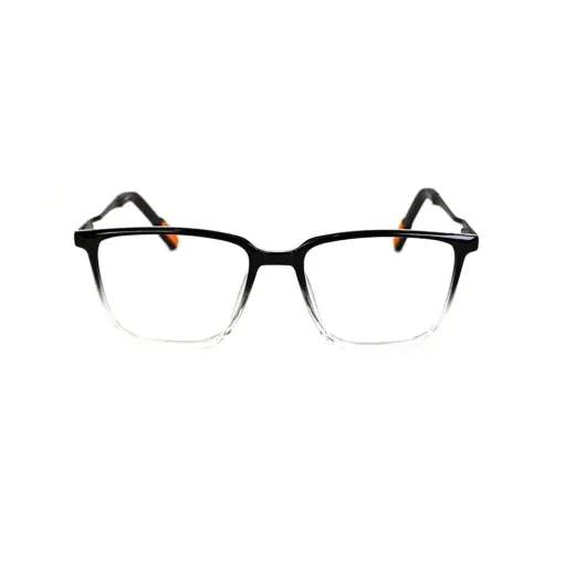 Black Dual Tone Eyeglasses at chashmah.com