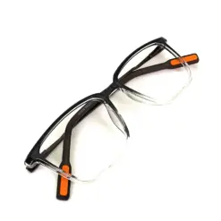 Black Dual Tone Eyeglasses at chashmah.com
