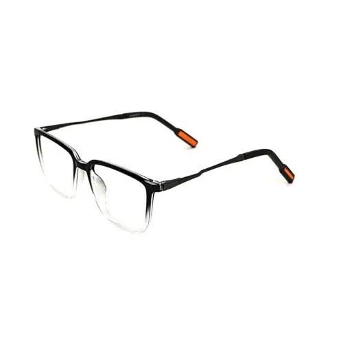 Black Dual Tone Eyeglasses at chashmah.com