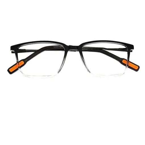 Black Dual Tone Eyeglasses at chashmah.com