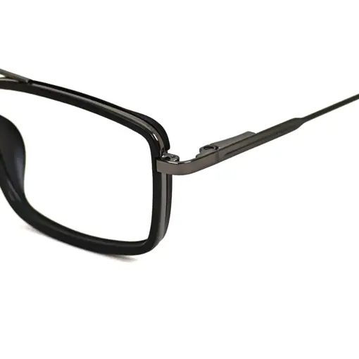 Black Stylish Compact Eyeglasses at chashmah