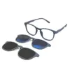 Grey Switch Clip-on Eyeglasses at chashmah