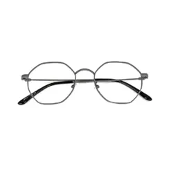 Grey Hexxa Modern Eyeglasses at chashma