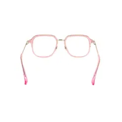 Pink Metal Women Eyeglasses at chashmah