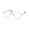 Silver Hexxa Modern Eyeglasses at chashma