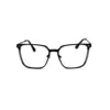 BLACK Classic Metal Eyeglasses at chashmah