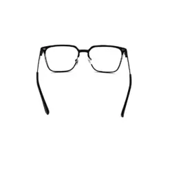 BLACK Classic Metal Eyeglasses at chashmah