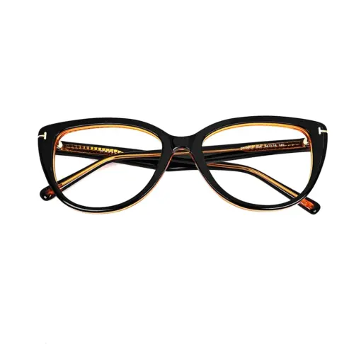 Black Cat-eye Women Eyeglasses