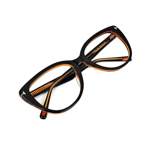 Black Cat-eye Women Eyeglasses