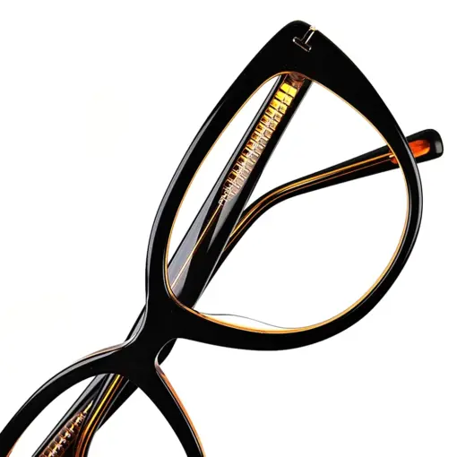 Black Cat-eye Women Eyeglasses