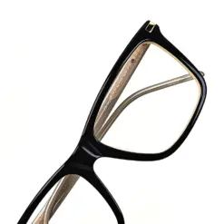 Black Cream Premium Eyeglasses At chashmah