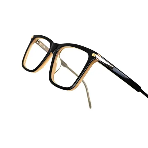 Black Cream Premium Eyeglasses At chashmah
