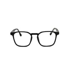 Black Medium Clip-on Eyeglasses