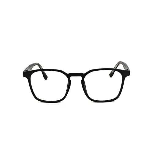 Black Medium Clip-on Eyeglasses