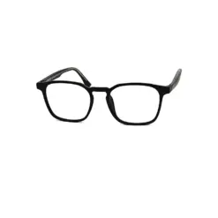 Black Medium Clip-on Eyeglasses