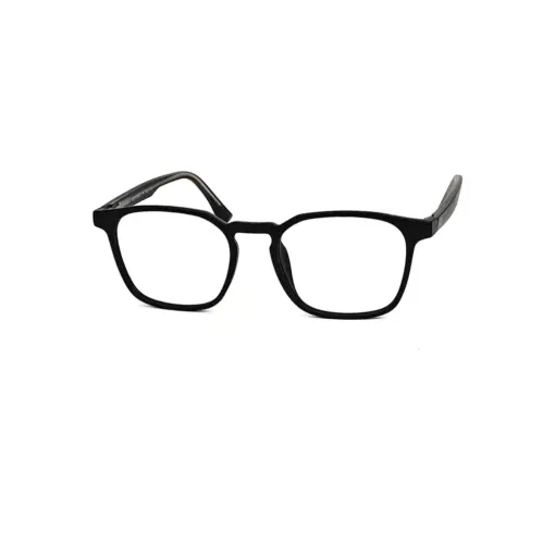 Black Medium Clip-on Eyeglasses