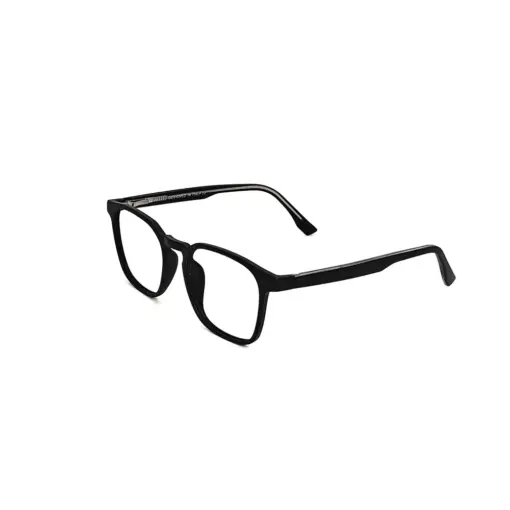 Black Medium Clip-on Eyeglasses