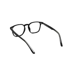 Black Medium Clip-on Eyeglasses