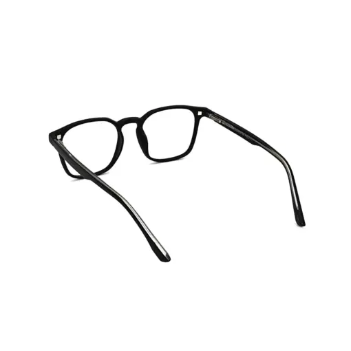Black Medium Clip-on Eyeglasses