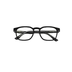 Black Medium Clip-on Eyeglasses