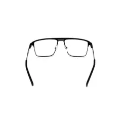 Black Small Metal Eyeglasses at chashmah