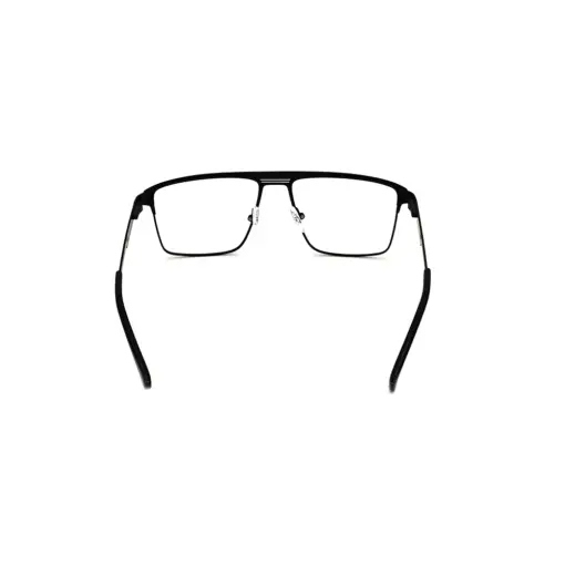 Black Small Metal Eyeglasses at chashmah