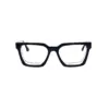 Blue Bold Modern Eyeglasses