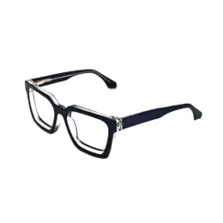 Blue Bold Modern Eyeglasses