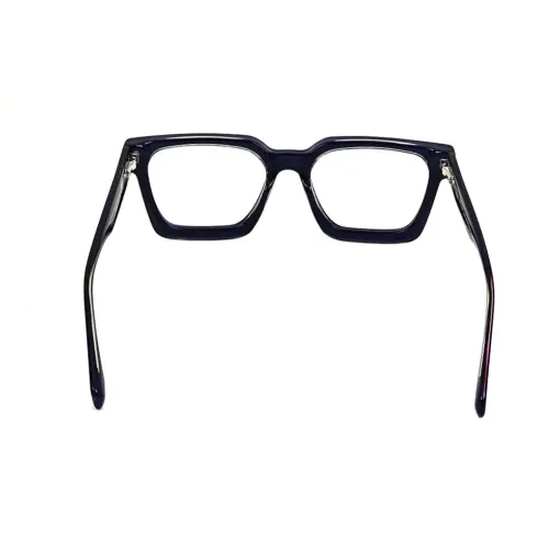 Blue Bold Modern Eyeglasses