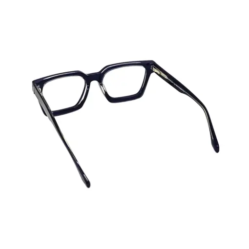 Blue Bold Modern Eyeglasses