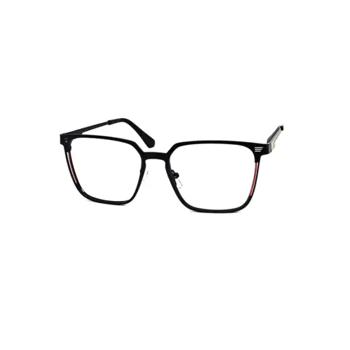 Blue Classic Metal Eyeglasses at chashmah