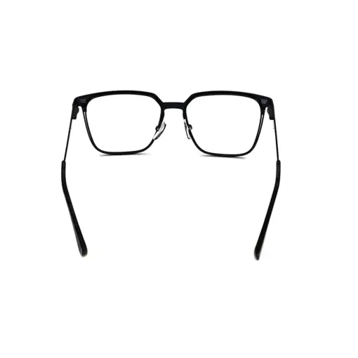 Blue Classic Metal Eyeglasses at chashmah
