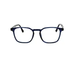 Blue Medium Clip-on Eyeglasses