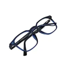 Blue Medium Clip-on Eyeglasses